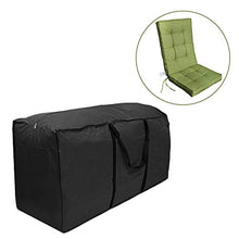 Earlyad Borsa per Cuscino per mobili con Cerniera e Maniglie in Tessuto Antipolvere Impermeabile per Natale all'aperto per l'archiviazione all'aperto e al Chiuso Aiuta a Mantenere in Ordine Charming
