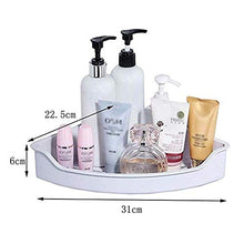 Zixin Bagno Scaffale for Parete Plastica Plastica Cosmetic Storage Basket Impermeabile Immobile Impermeabile Treppiede a Prova di umidità
