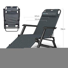 HaoLi - Corrimano Sedie reclinabili per Patio Sedia Oversize a gravità Zero, Ampio bracciolo reclinabile Regolabile per Giardino all'aperto Spiaggia Campeggio Lettino Prendisole