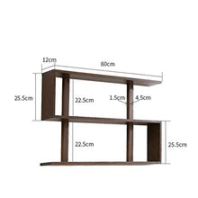 Una partizione Semplice Moderno Display Stand Casa Amicizia Regali Colori facoltativi delle Famiglie in Camera Articoli da Sposa da Letto Solid Oak Tea House (Color : Walnut Color)