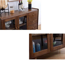 Credenza di Legno Solido Piccolo Appartamento Household Governo di immagazzinaggio Storage Cucina Armadio