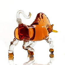 Animal Whisky Decanter, 1000ml Bull Liquor Decanter, per liquore Scotch Vodka Wine Bourbon, Whisky, Scotch, Rum