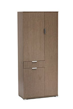 MeMi Me400RG Armadio, Legno, Rovere Grigio, 36.5x75x174 cm