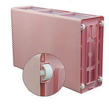 TXXM, cassettiera con cuciture e cassetti, per riporre cassetti, armadietti da bagno, cucina, colore: rosa chiaro, dimensioni: 4 strati)