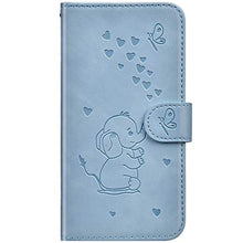 Robinsoni Custodia Compatibile con Samsung Galaxy Note 10 Pro Case Portafoglio Cover Dumbo Stampato Libro Pelle PU Antiurto Case Taccuino Cover Libretto Cartone Animato Case Folio Flip Cover Blu