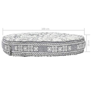 Tidyard Pouf Divano in Tessuto Grigio Chiaro/Indaco 100x20 cm,Divano Cameretta,Divano Camera da Letto,Chiase Longhe Tessuto,Divanetto Camera da Letto Tessuto 100x20 cm