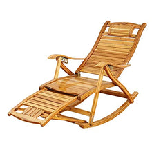 PAKUES-QO Lettini Pieghevoli Sedia da Giardino reclinabile Sedia Relax da Esterno Sedia a Dondolo in Legno Lettini da Sole Sedie a Sdraio Regolabili
