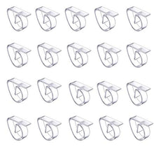 20 Pezzi Tovaglia Clip, Plastica Clip Tovaglia, Supporto Tovaglia Plastica Titolare Tovaglia 4.6 * 3.5 * 1.2 cm, per Party Picnic