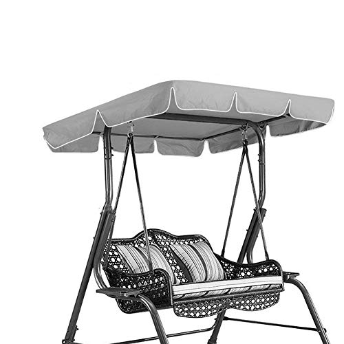 ZXD Dondolo Coperti da Giardino 190T Tessuto Oxford 190 X 132 X 15cm, Grande for Parasole E Resistente all'Acqua, Mobili for Esterni Patio Amaca Sostituzione Canopy