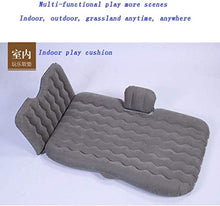 HongLianRiven Lettino da Viaggio Letto Gonfiabile Multifunzionale Auto Gonfiabile Bed Auto Caschetto di Protezione della Base di Corsa poggiatesta Base di Corsa, Alta portante, Nero 5-21