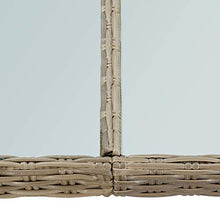 Qnotici Tavolo da Pranzo da Giardino Tavolo da Campeggio Tavolo da Buffet Tavolo da Festa tavolino da Giardino 200x100x74 cm Vetro e polyrattan Marrone e Trasparente