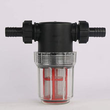 Almencla Rondella di Pressione Filtro Acqua in Linea 20mm Tubo 100 Ingresso Rete Mesh Connessione Rapida