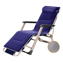 Sywlwxkq Sedia Relax da Ufficio in Balcone Lettini da Sole Pieghevoli Sedie a Sdraio Sedia da Giardino reclinabile Sedie a gravità Zero Lettino Relax reclinabile Regolabile per Patio Spiagg