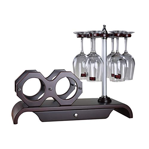 Porta Vino Rack Controsoffitto Vino,Supporto da Tavolo di Legno Vino,Bottiglia Indipendente Acqua E Vino Rack di Stoccaggio Organizzatore for Piani Cucina,Bar,Wine Cellar,Gabinetto