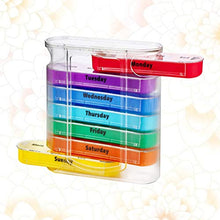 DOITOOL Contenitore per pillole da viaggio settimanale 28 scomparti portapillole organizer in plastica per medicine e medicinali, per viaggi HOM