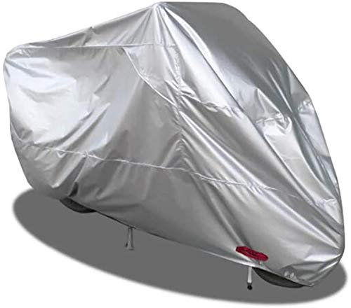 N / A Mobili da Giardino Copre Pioggia dell'automobile Polvere Resistenza mobili Copertura Elettrico da Giardino Copertura Abbigliamento mobili Bici Nero (Dimensioni, 220x95x110cm),220x95x1.