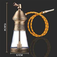 GSYH Creativo Shisha, Filtro Fumare Narghilè Fumo Tubo di Acqua per Il Partito Family Dining,Nero