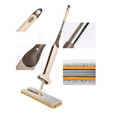 SSAYY Spray Mop Mop Autoportante Bifacciale Piatto Telescopico Comodo Manico Mop Strumento di Pulizia del Pavimento per Cucina Soggiorno