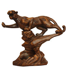 LKXZYX Home Collection Cultura Casa Decorazioni Accessori Scultura Statua，Cremagliera del Vino del Salone della Decorazione Creativa della cremagliera del Vino del Leopardo