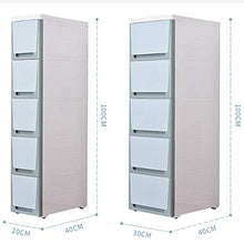 TXXM fabbricazione Cassettiera Cucitura armadio cassetto di stoccaggio slot armadio bagno cucina rack (Colore: piccolo verde scuro, Dimensioni: S)