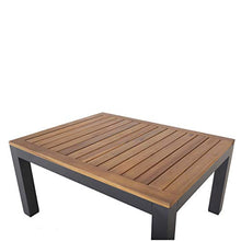 Chicreat Tavolino con ripiano in legno di acacia FSC, 70 x 90 x 43 cm