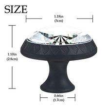 Acqua per freccette 4 PCS Pomelli per Porta, Pomolo per Mobile, Pomelli per Mobili con Viti, Maniglia per Armadietto, Pomelli per Porta, Pomelli per Cassetti per Porta, Armadio, Cassetto e Credenza