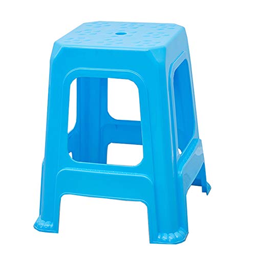 ZHAOYONGLI Sgabelli,Sedie 4 StoolsPut Doccia Sgabello Plastica Spessa for Adulti Piazza Sgabello Famiglia Plastica Sgabello Banco di Scarpe da Banco di Alta Sgabello Tavolo da Pranzo Sedia