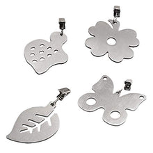 Hemoton 4 Pezzi Clip per Tovaglia Pesi Decorativi in Acciaio Inox Clip da Tavolo da Picnic per La Casa Picnic Barbecue Festa di Nozze Tovaglia da Picnic Morsetti Stile Casuale