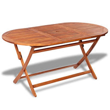 Festnight Tavolo da Giardino, Tavolo da Esterno, Tavolo da Pranzo per Esterni in Legno Massello di Acacia 160x85x75 cm