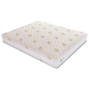 Baldiflex Materasso Singolo in Memory Plus Top Nice, Misura 80x190x23cm, Portanza a Zone Differenziate, con Rivestimento Sfoderabile in Aloe Vera 3D, Ergonomico, Antiacaro, Traspirante