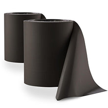 blumfeldt Pureview 2 Rotoli di di Copertura PVC Protettivo per Giardino o Recinzione (35 Metri x 19 cm, 60 Fascette, Spessore di 450 g/m²) Grigio Scuro