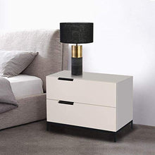 RCLD Comodini Armadio Camera da Letto Mobili Cassetto Cassettone Ferro forgiato Legno + Altri (Color : White, Size : 55 * 41 * 41cm)