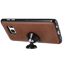 Bear Village Cover Galaxy S6 Edge Plus, Custodia Premium Flip Custodia per Samsung Galaxy S6 Edge Plus, Custodia con Porta Carte e Chiusura Magnetica, Marrone