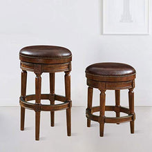 LXYPLM Sgabello Sedie Bar Barstools Sedie da Bar Vintage in Legno massello, sedute con Intagli, bancone da Bar for caffè, Tempo Libero, Colazione Creativa, sgabelli da Pranzo Arredo Bar Cucina
