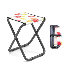 YYL Mini Sgabello Pieghevole Portatile, Sedia Pieghevole da Esterno Portatile Ultraleggera Borsa Portaoggetti per Barbecue, Feste, Campeggio, Pesca, Viaggi, Escursionismo, Giardino, Spiaggia