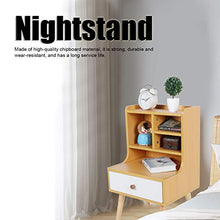 shelf GBAO Moderna Semplice Comodino Libreria Comodino Armadio di Stoccaggio con 1 Cassetto Mobili Camera da Letto Libreria-43x36x71 Cm