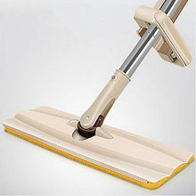 SSAYY Spray Mop Mop Piatto per Uso Domestico/Acciaio Inossidabile di Alta qualità/Durevole/Design Elastico/ASSE di Rotazione Flessibile/Panno in Microfibra
