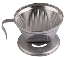 SaySure - Stainless Steel Metal Cone Espresso Coffee Drip Cup