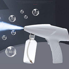 SXPC Spruzzatore per la disinfezione della Pistola a spruzzo a Vapore Nano a Luce Blu con Carica USB da 200 ml per Uso Domestico