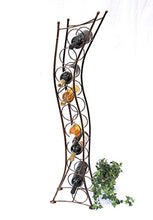 DanDiBo Scaffale per Vini Art.244 Porta-Bottiglie 125 cm Porta-Bottiglie Scaffale per Bottiglie in Metallo