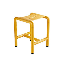 MGMDIAN Sgabello per Il Bagno - Sgabello per Il Bagno in Acciaio Inox Sedile per Anziani disabili - Sgabello per Doccia con Sgabello Antiscivolo Accessori da Bagno