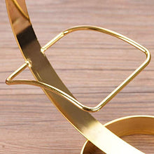 Semplicità Elegante Forma Dell'Anello Domestico Vino Dorato Portabottiglie Bottiglia Di Vino Desktop Creativo Portico Bar Stand Decorazione Decorazioni Europee Regalo Bello Ed Elegante, HJJ