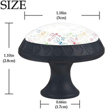 Arancia verde blu rossa del modello variopinto floreale della libellula Pomelli per Porta Set di 4 Pomelli per Mobili Manopole per Cassetti Cucina Armadio Vetro
