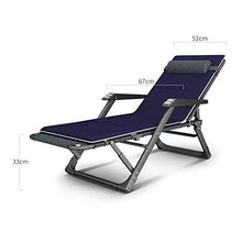 HaoLi Lettini e Sdraio da Giardino Sedia a Sdraio Pieghevole Resistente alla ruggine per la Spiaggia, Piscina, Patio Esterno, Giardino, Campeggio