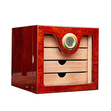 Umidificatore per Sigari A Quattro Strati Armadio per Sigari Scatola per Sigari in Legno di Cedro Set per Fumatori di Sigari Classico Piccolo A Quattro Strati Facile da Ordinare E Posizionare può