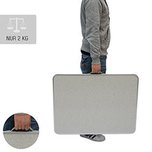 AMANKA Tavolino da Campeggio | Pieghevole Formato Valigia Facile da trasportare | Struttura in Acciaio | Ideale per Picnic Giardino Spiaggia | ca 70x50x60cm
