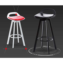 Barstool-S SZQ-Sgabelli da Bar Legno sgabelli da Bar, Impermeabile Anti-ruggine Dining Chair Kitchen Restaurant Alto Piedi Schienale Sgabello Altezza: 60cm / 72cm / 83CM Sedia da Bar