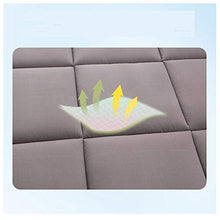 ZHANGYY Materasso Futon Addensato Tatami Tappetino Materassino Pieghevole, blue-150 * 200cm