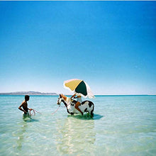 HH- Ombrelloni Ombrellone da Giardino Ø 1,8 M con Ombrellone da Spiaggia E Ombrellone Ombrellone da Esterno con Nappina, Protezione Solare UV50 +