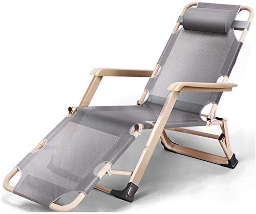 BJYG Sedia a Dondolo per Adulti Patio a gravità Zero per Persone Pesanti - Bilanciere reclinabile Pieghevole per Prato Prato per Prato Portico Anteriore Portico 178 * 67 * 30 cm (Colore